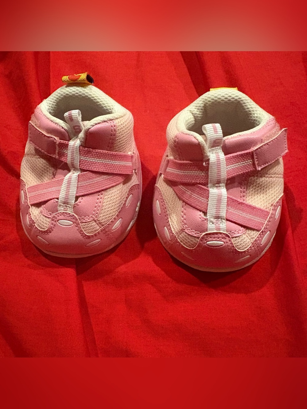 Build-A-Bear Shoes : Skechers Sneakers - Pink & White - Athletic Accessory